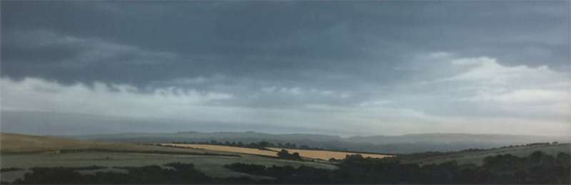 Grey Dawn with Boats